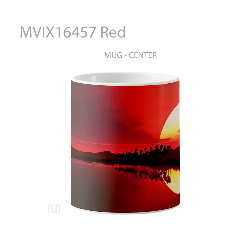 Mug Red Full Wrap Lanscape