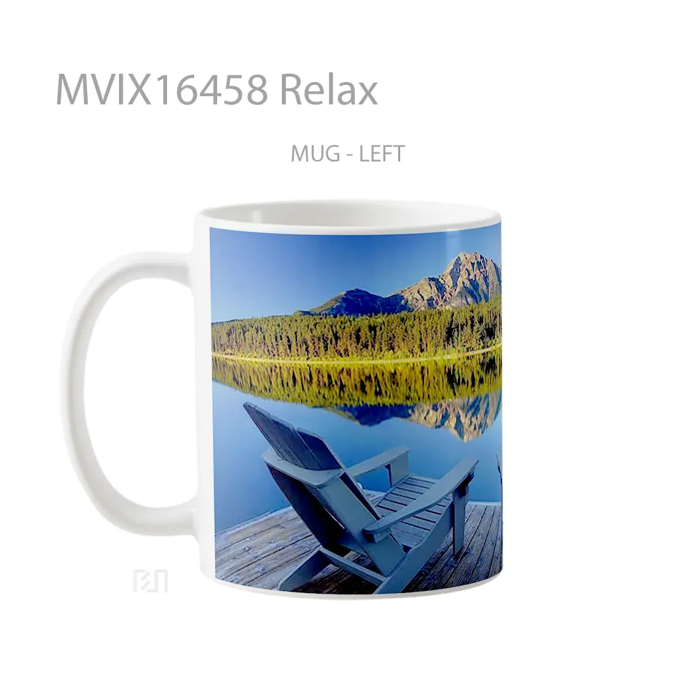 Mug Relax Full Wrap Lanscape - All-side / Desain