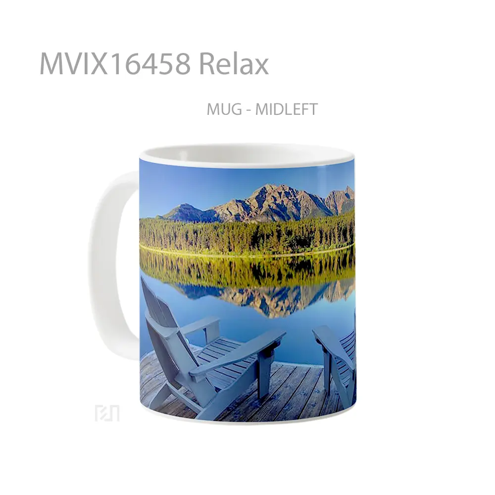 Mug Relax Full Wrap Lanscape - All-side / Desain