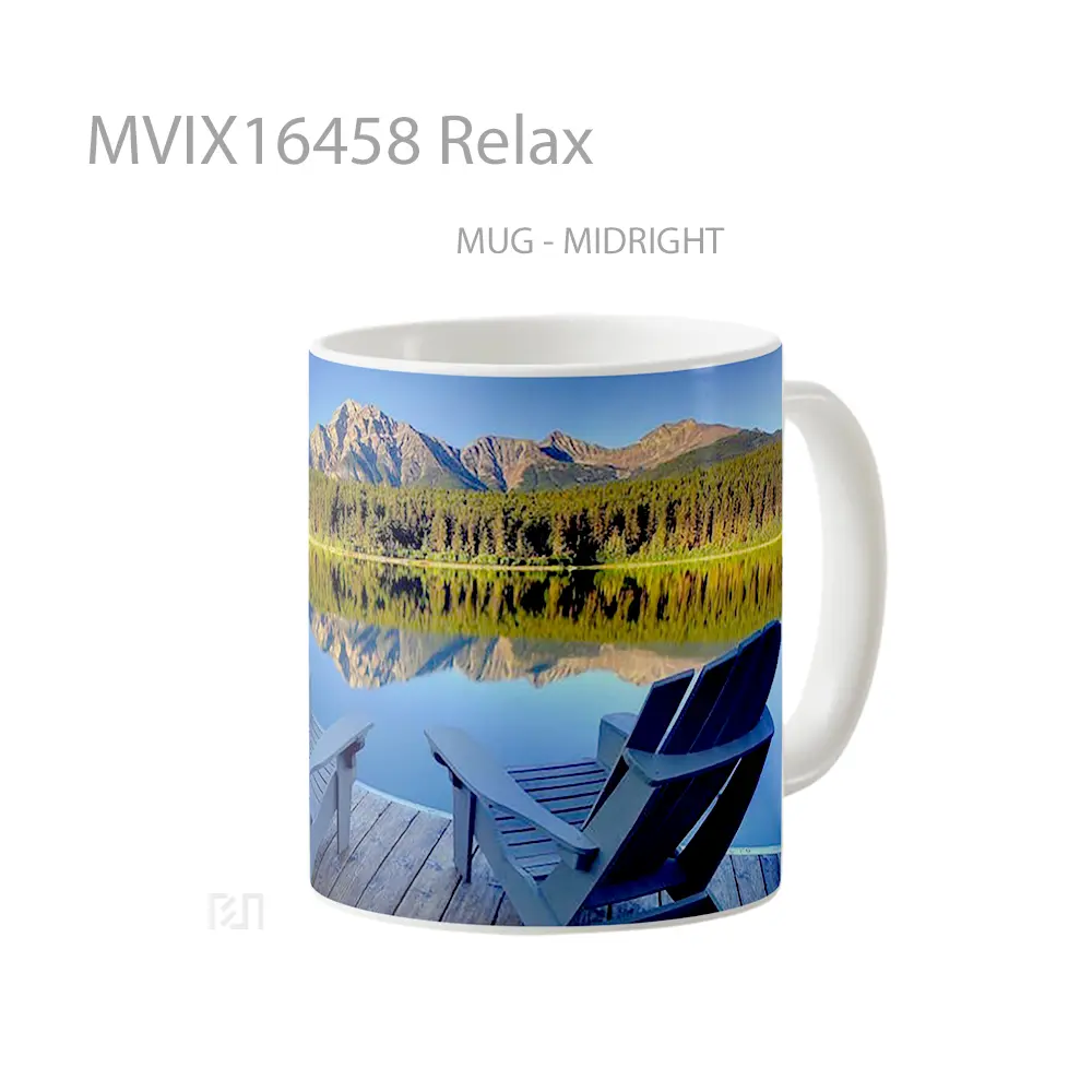Mug Relax Full Wrap Lanscape - All-side / Desain