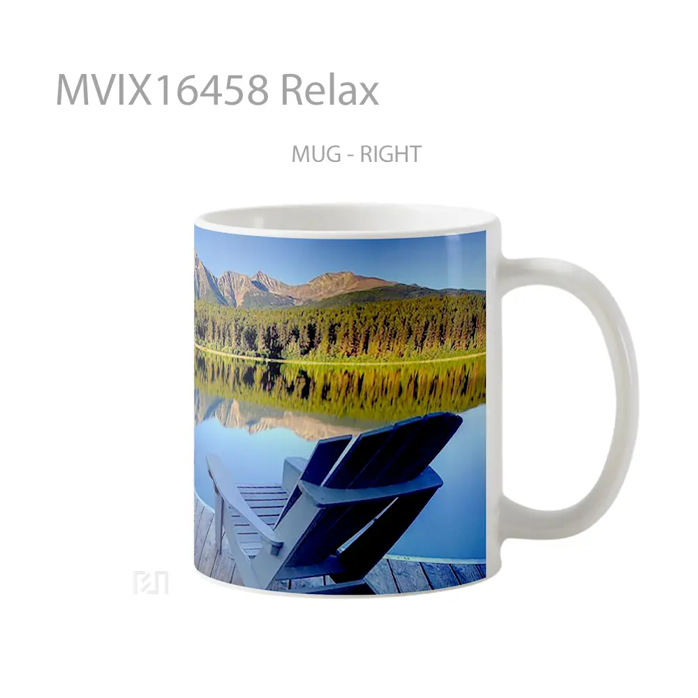 Mug Relax Full Wrap Lanscape - All-side / Desain
