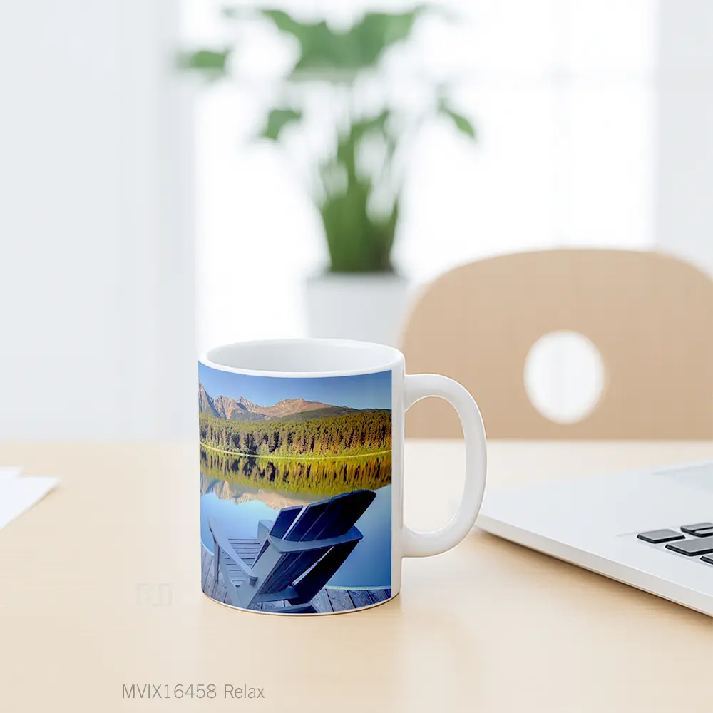 Mug Relax Full Wrap Lanscape - All-side / Desain