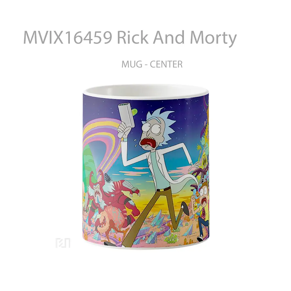 Mug Rick And Morty Full Wrap Lanscape