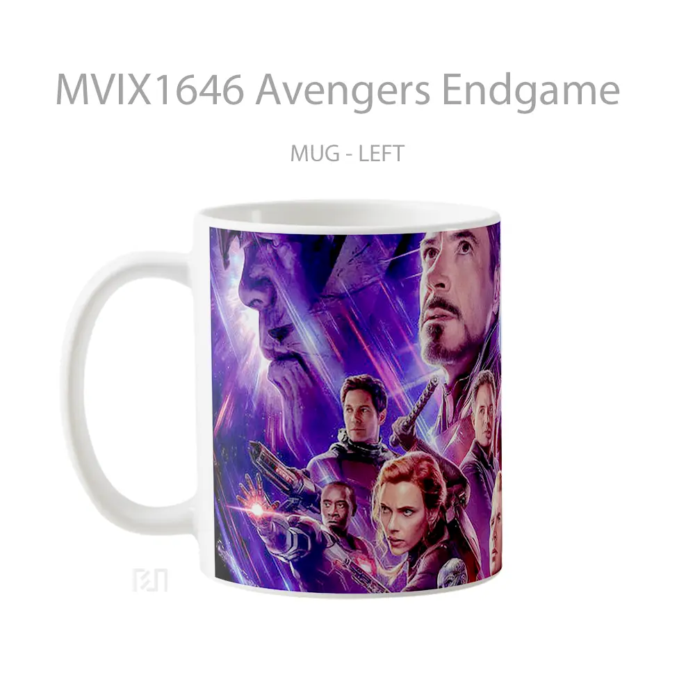 Mug Avengers Endgame Full Wrap Lanscape - All-side / Desain