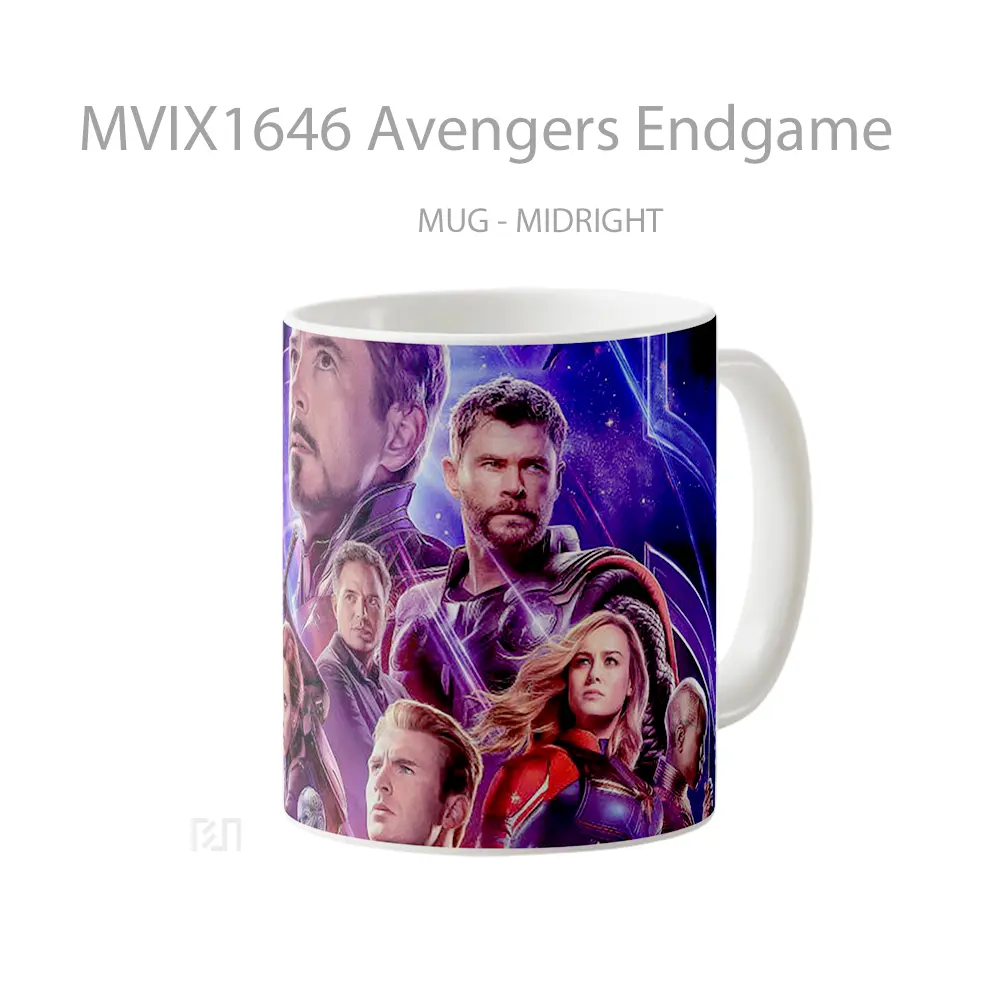 Mug Avengers Endgame Full Wrap Lanscape - All-side / Desain