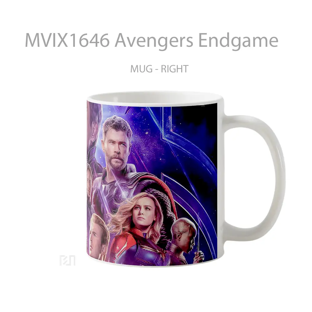 Mug Avengers Endgame Full Wrap Lanscape - All-side / Desain