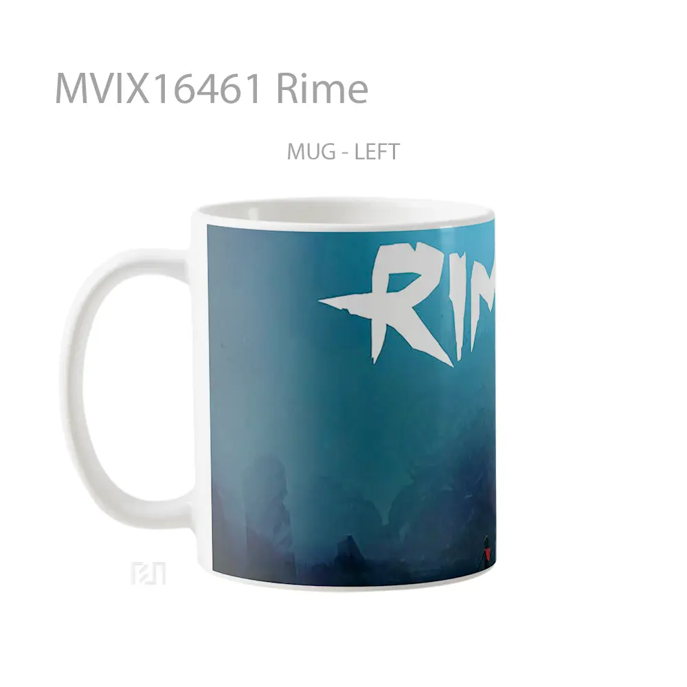 Mug Rime Full Wrap Lanscape - All-side / Desain