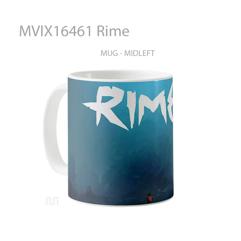 Mug Rime Full Wrap Lanscape - All-side / Desain