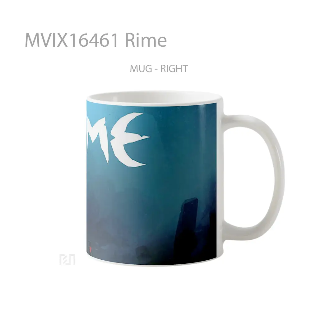 Mug Rime Full Wrap Lanscape - All-side / Desain