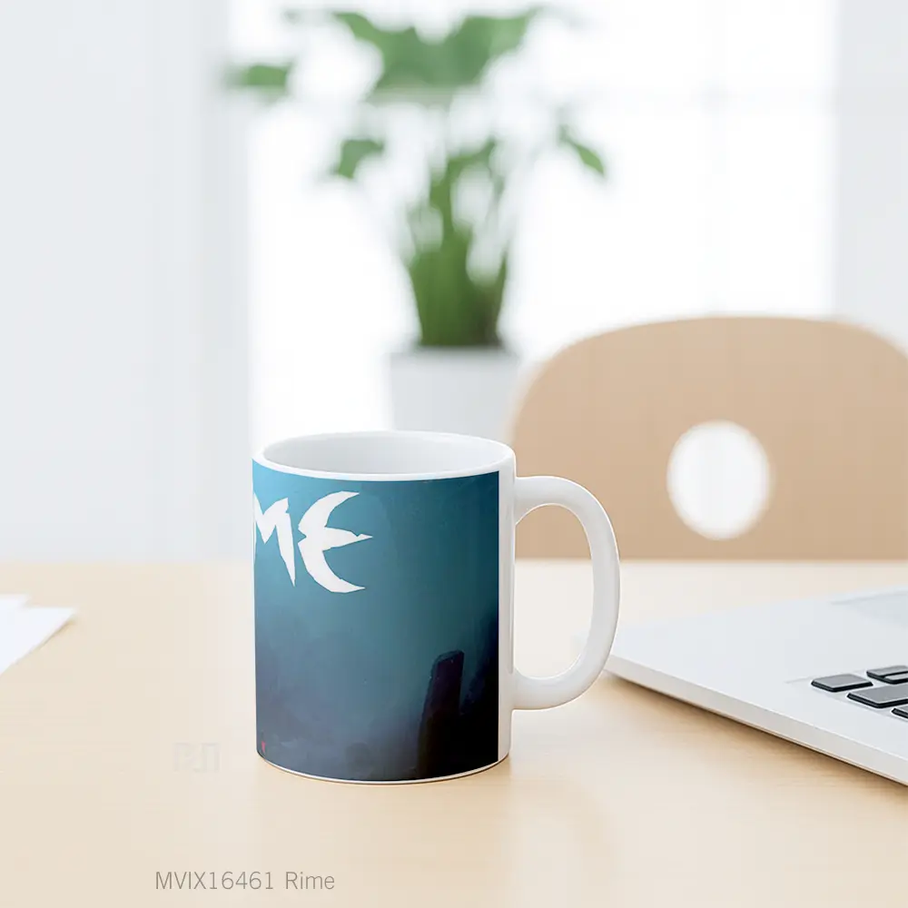 Mug Rime Full Wrap Lanscape - All-side / Desain