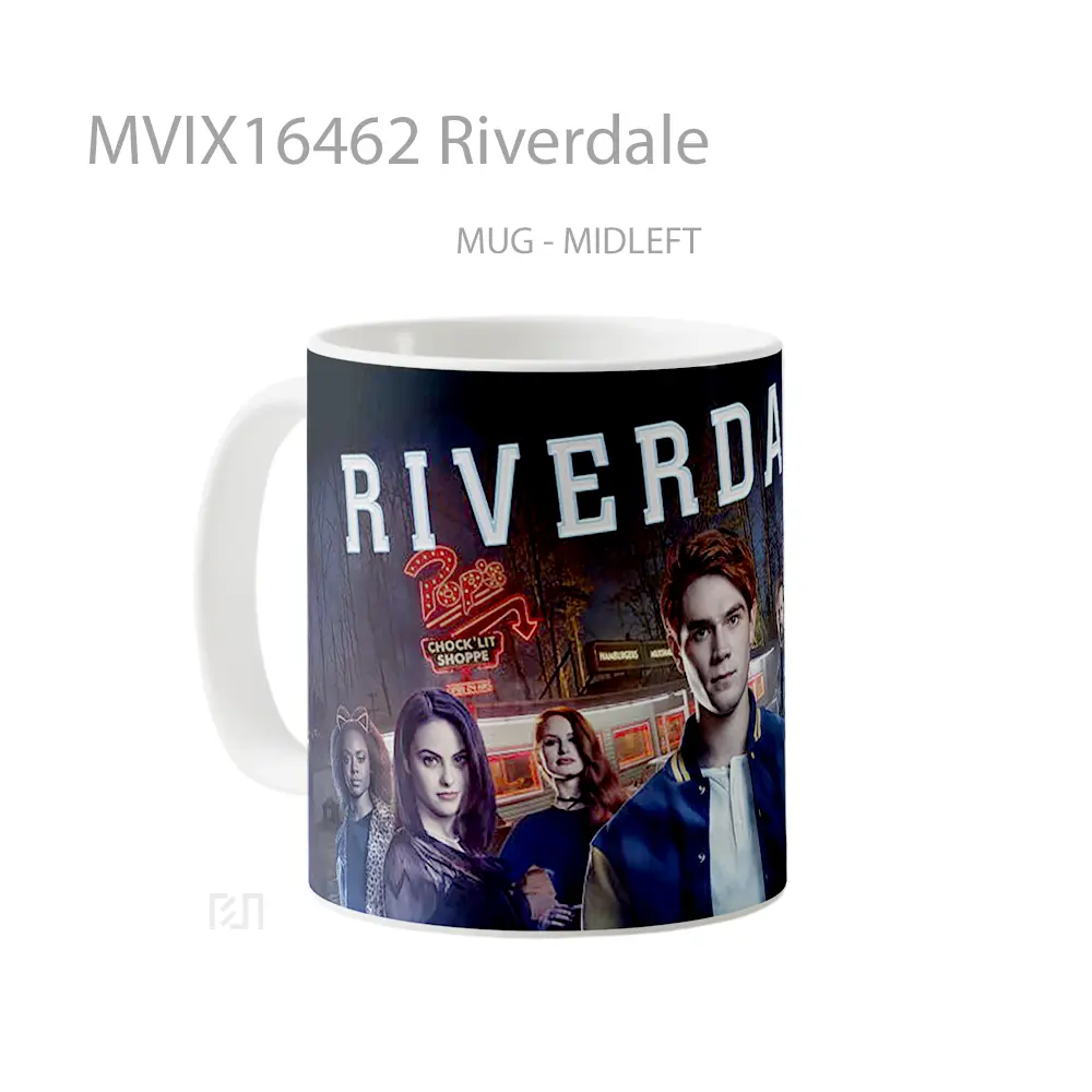 Mug Riverdale Full Wrap Lanscape - All-side / Desain