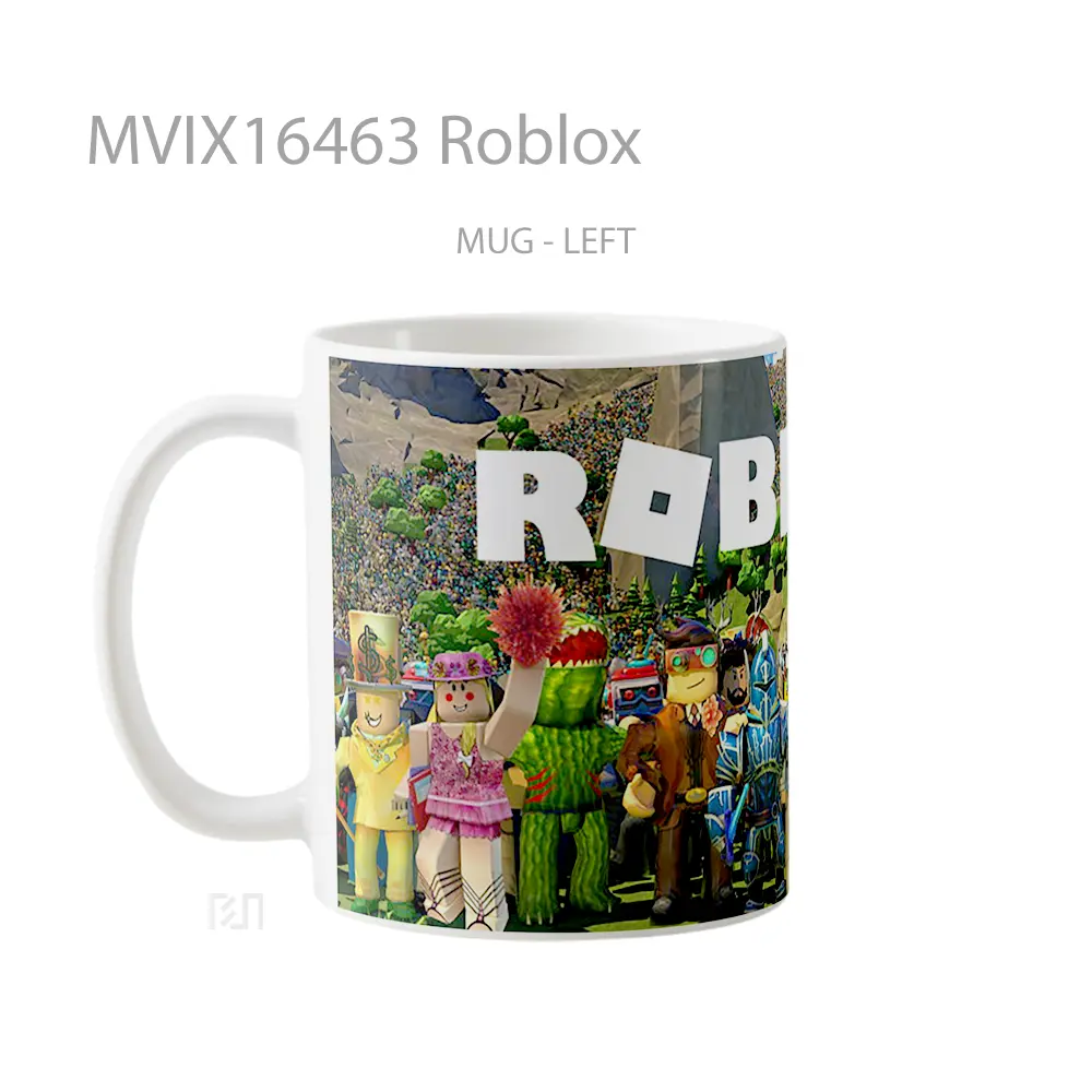 Mug Roblox Full Wrap Lanscape - All-side / Desain