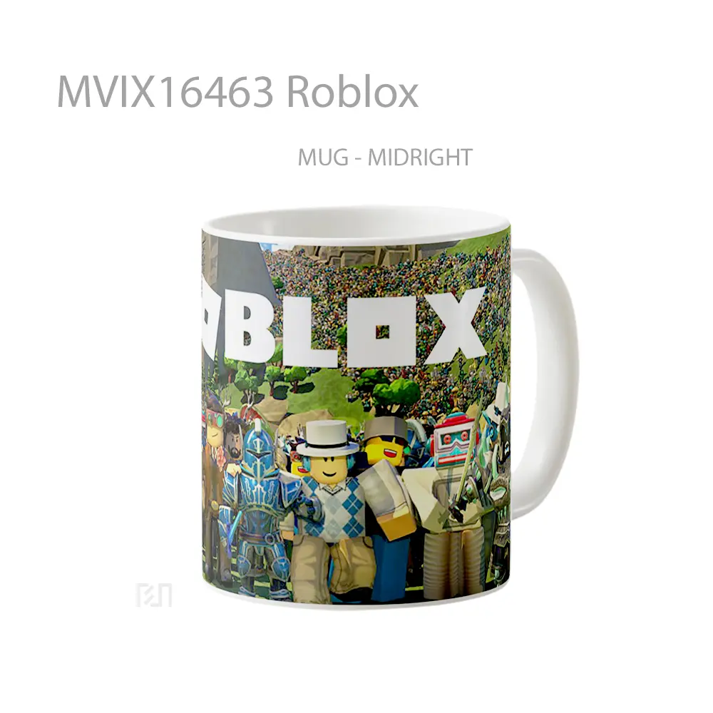 Mug Roblox Full Wrap Lanscape - All-side / Desain