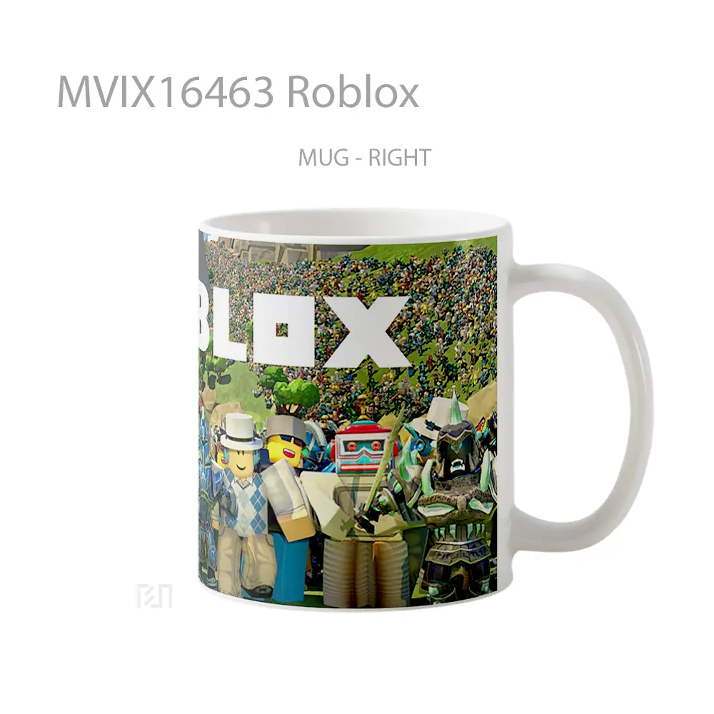 Mug Roblox Full Wrap Lanscape - All-side / Desain
