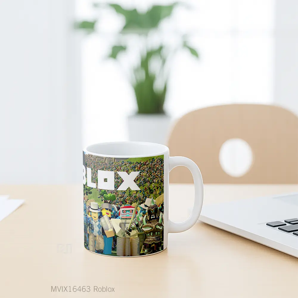 Mug Roblox Full Wrap Lanscape - All-side / Desain