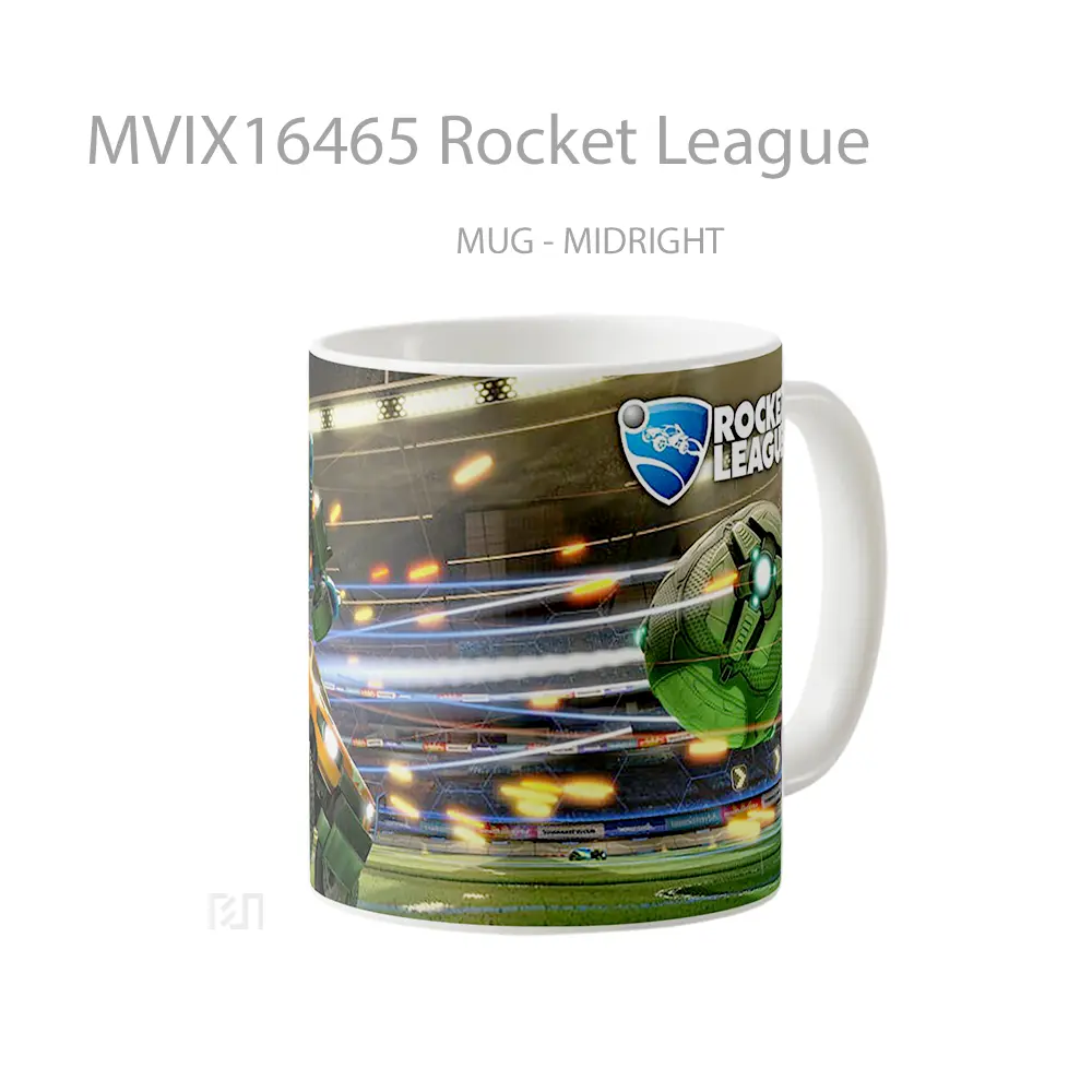Mug Rocket League Full Wrap Lanscape - All-side / Desain