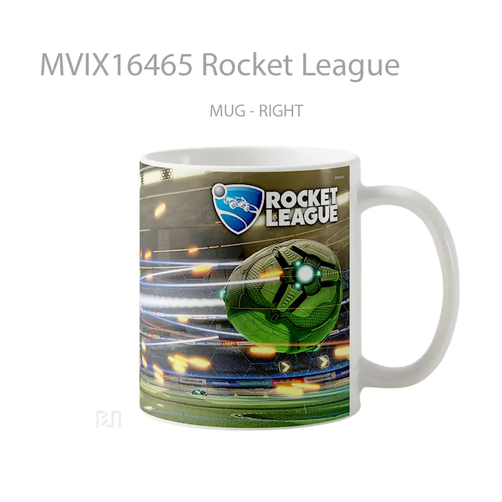 Mug Rocket League Full Wrap Lanscape - All-side / Desain