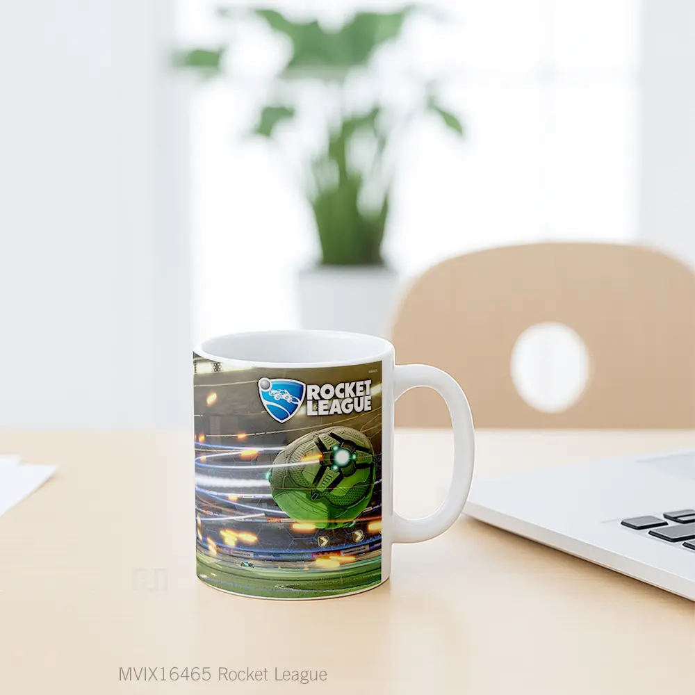 Mug Rocket League Full Wrap Lanscape - All-side / Desain