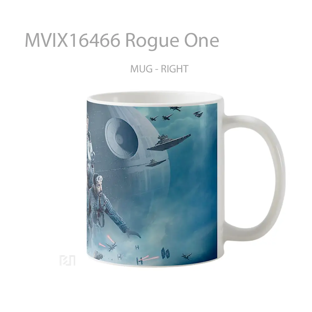 Mug Rogue One Full Wrap Lanscape - All-side / Desain