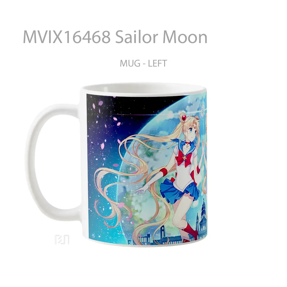 Mug Sailor Moon Full Wrap Lanscape - All-side / Desain