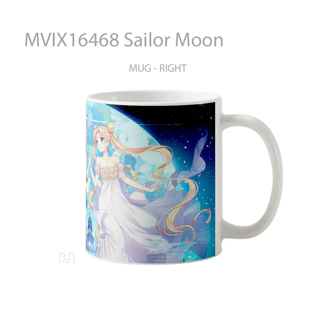 Mug Sailor Moon Full Wrap Lanscape - All-side / Desain