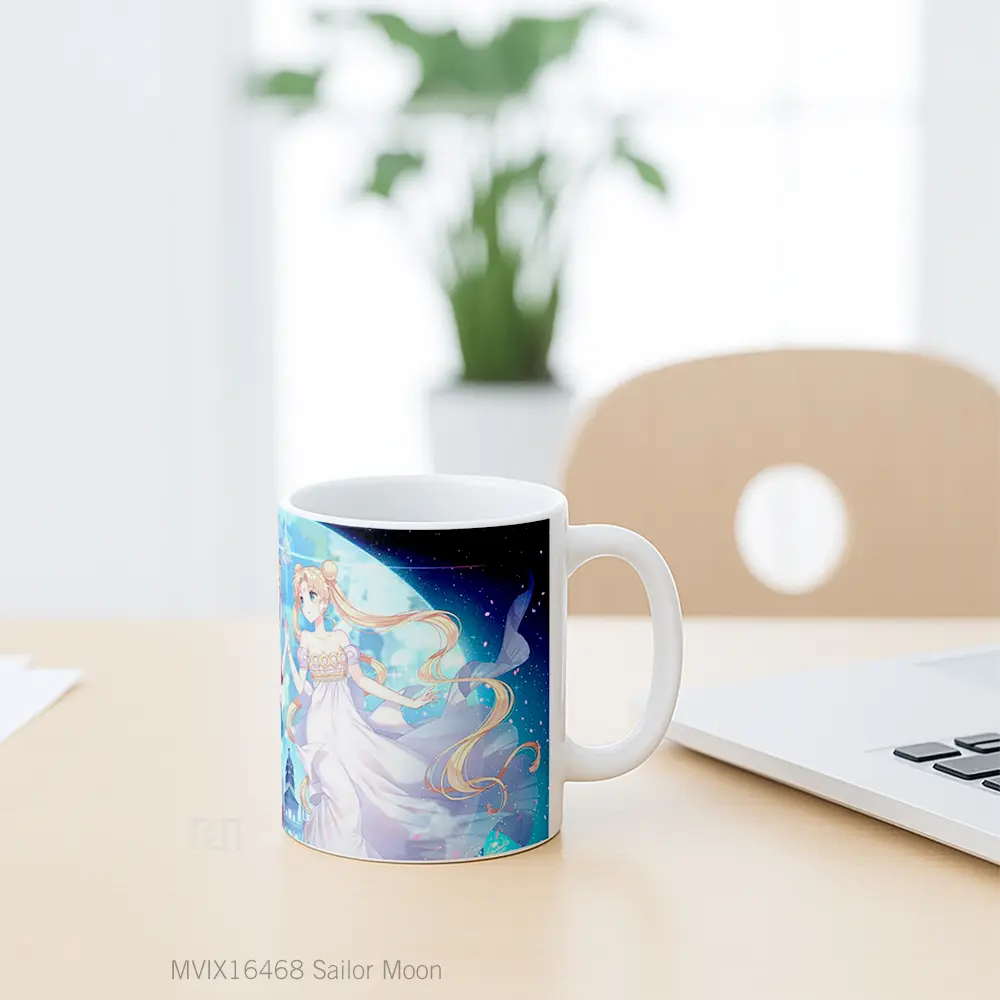Mug Sailor Moon Full Wrap Lanscape - All-side / Desain