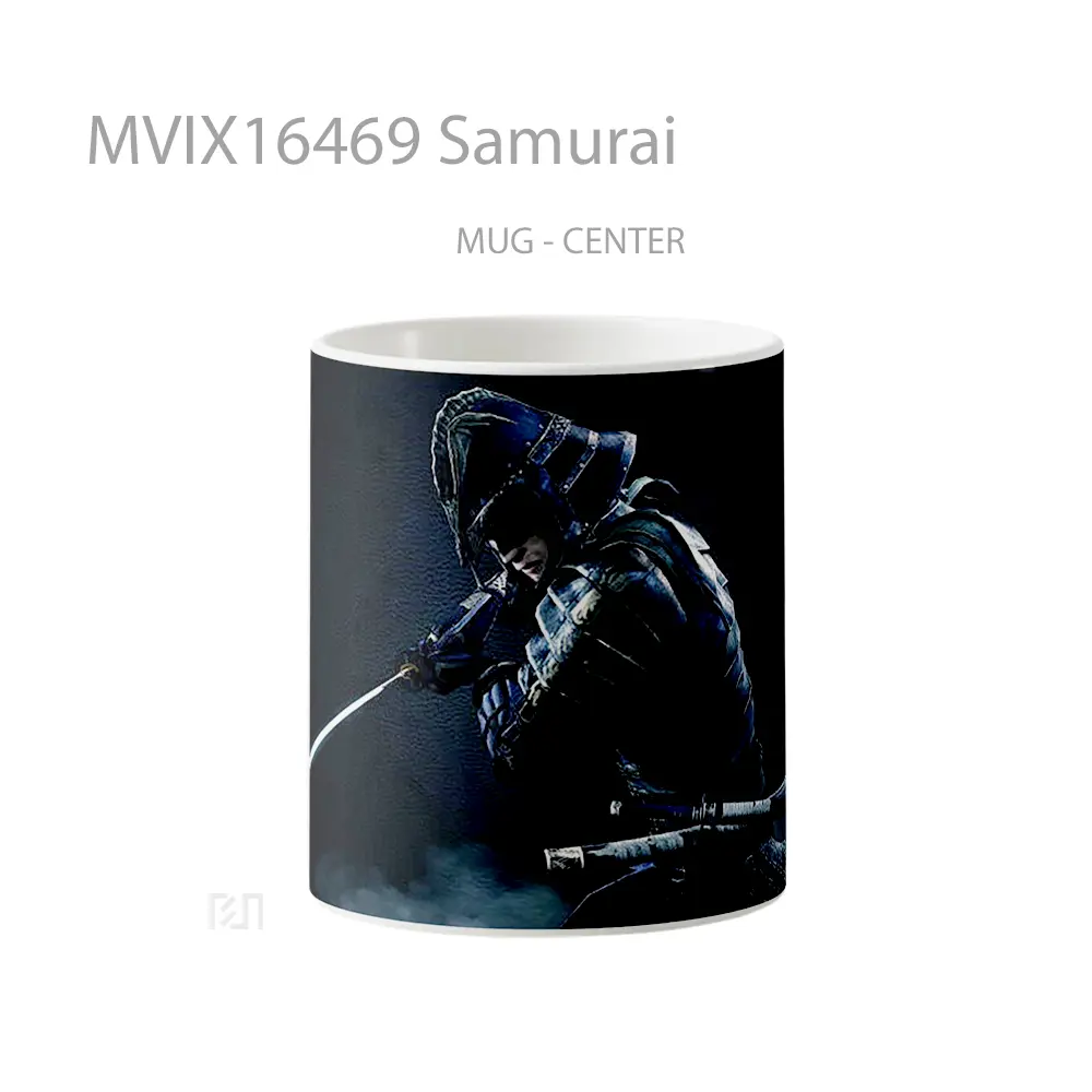 Mug Samurai Full Wrap Lanscape