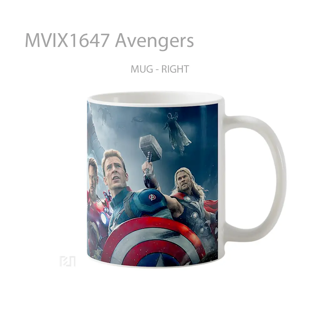Mug Avengers Full Wrap Lanscape - All-side / Desain