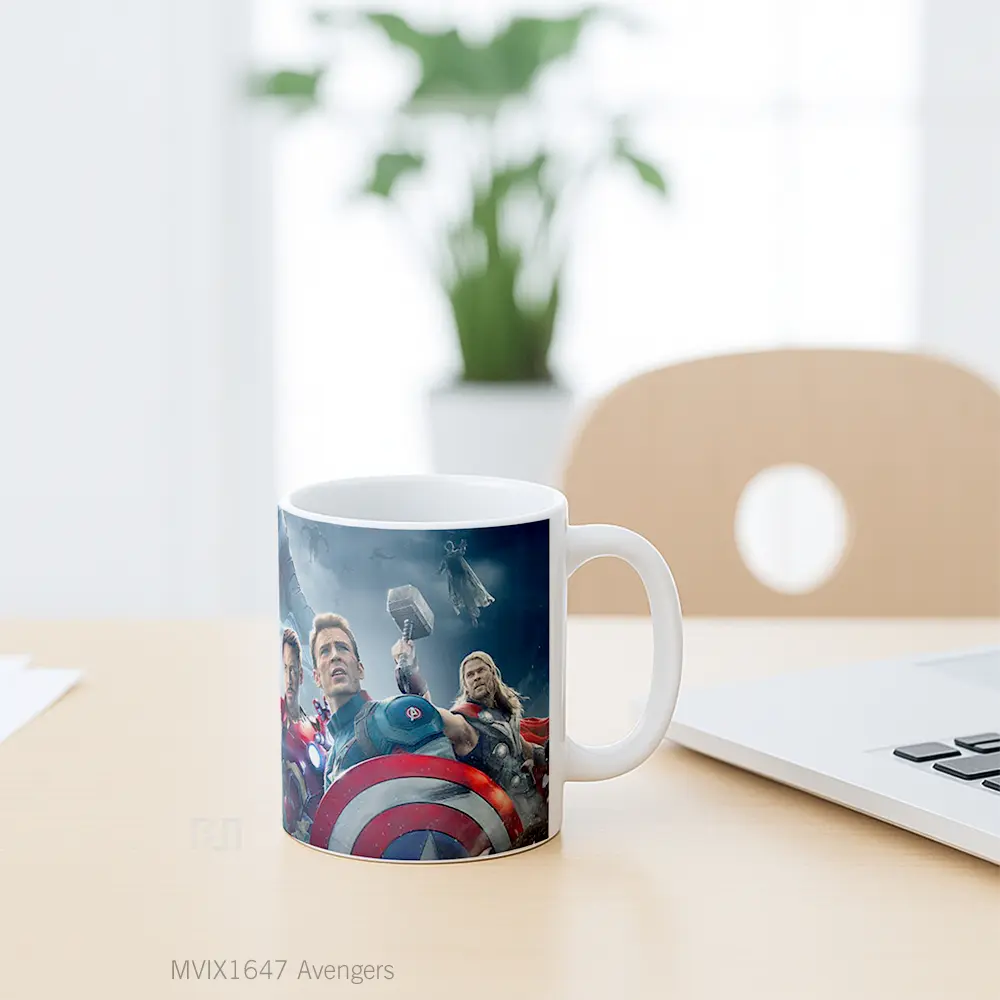 Mug Avengers Full Wrap Lanscape - All-side / Desain