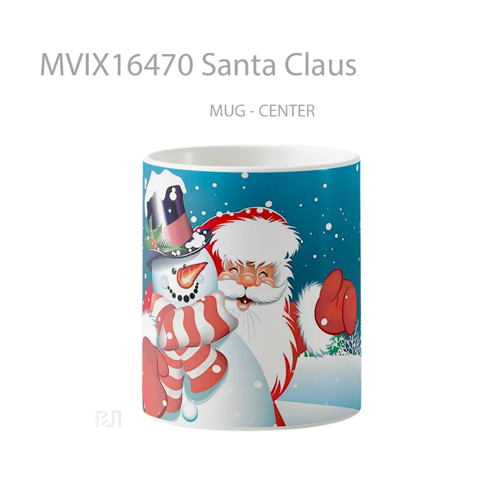 Mug Santa Claus Full Wrap Lanscape