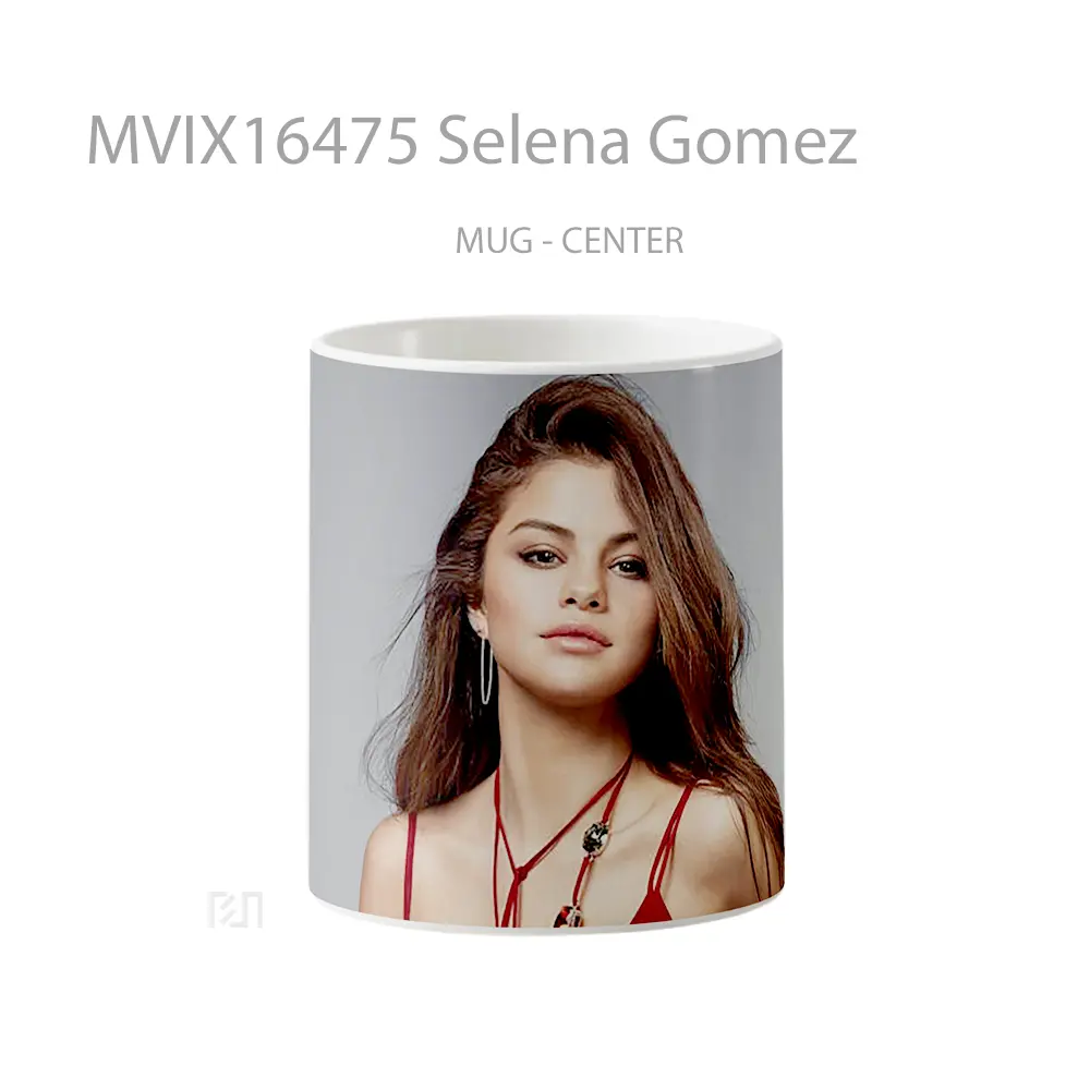 Mug Selena Gomez Full Wrap Lanscape