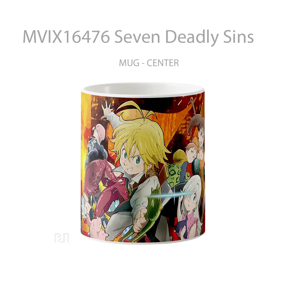 Mug Seven Deadly Sins Full Wrap Lanscape