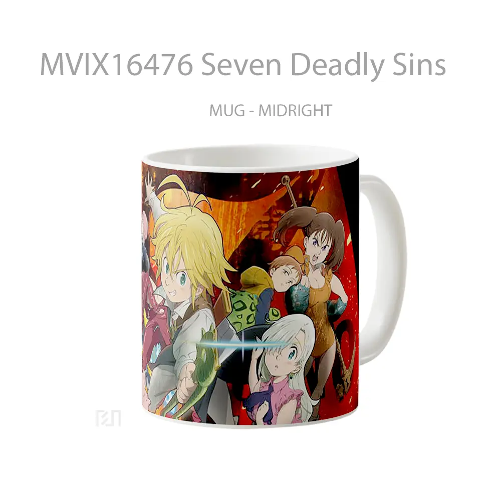 Mug Seven Deadly Sins Full Wrap Lanscape - All-side / Desain
