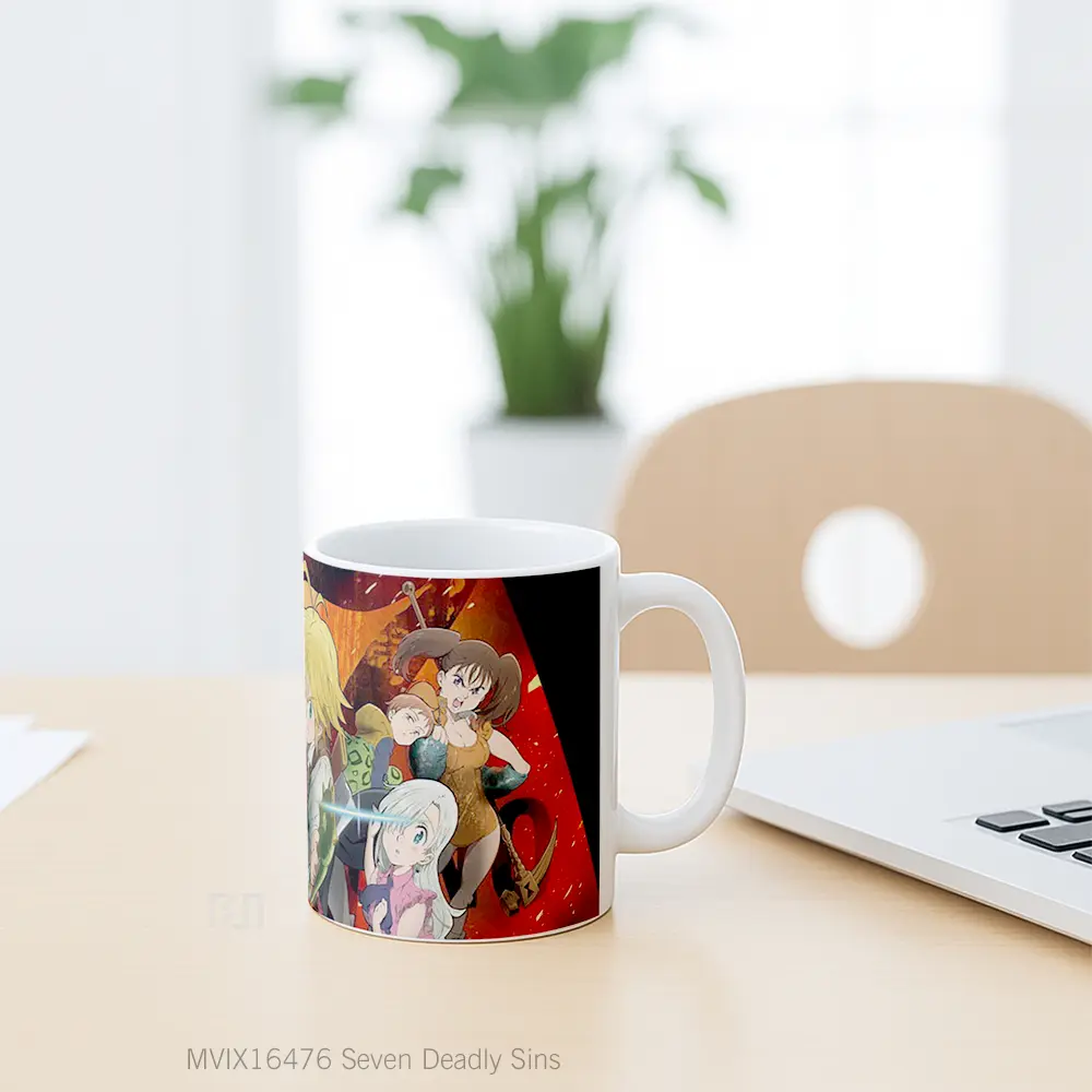Mug Seven Deadly Sins Full Wrap Lanscape - All-side / Desain