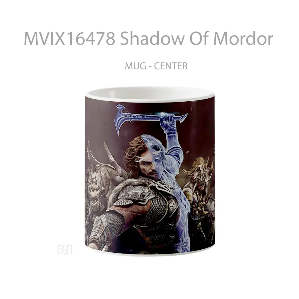 Mug Shadow Of Mordor Full Wrap Lanscape
