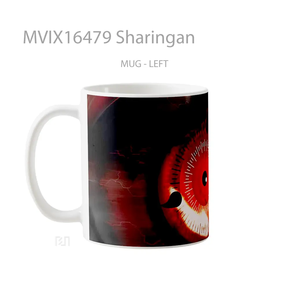 Mug Sharingan Full Wrap Lanscape - All-side / Desain