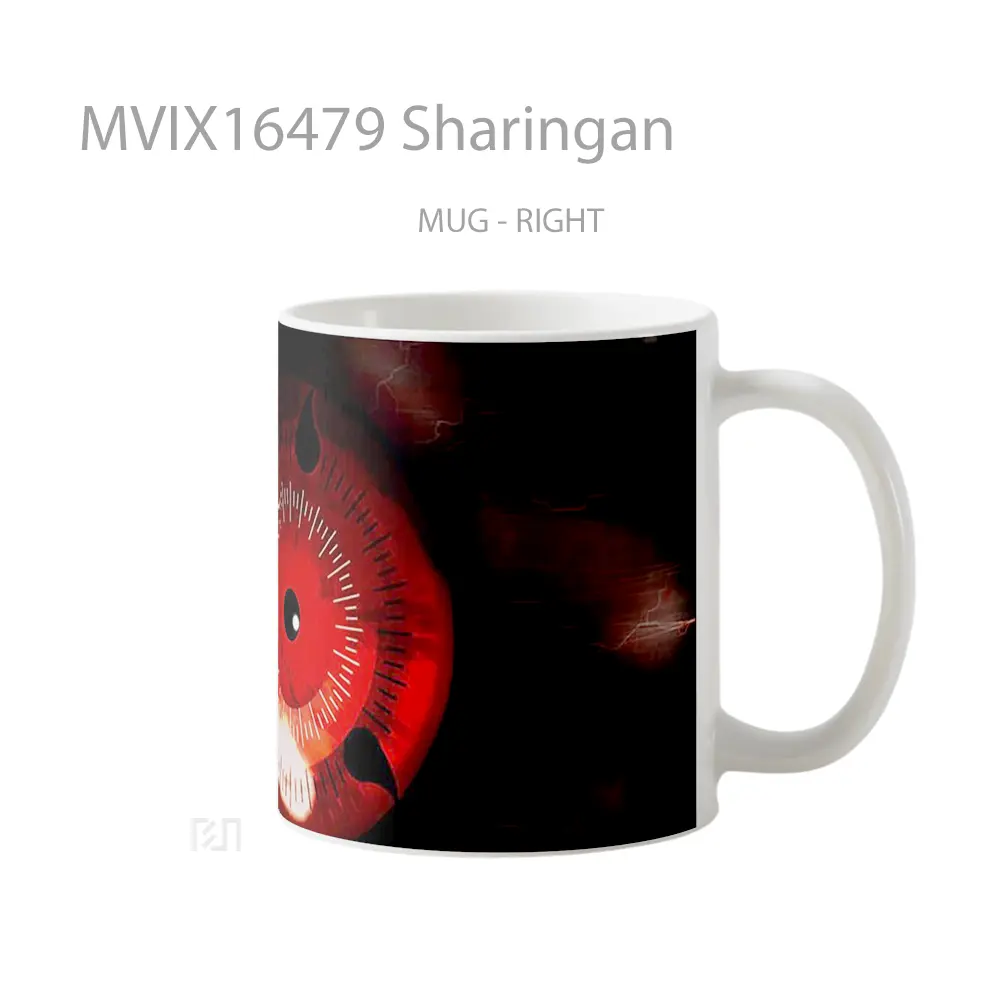 Mug Sharingan Full Wrap Lanscape - All-side / Desain