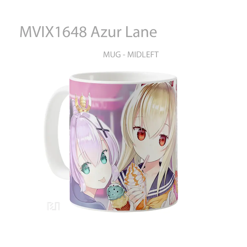 Mug Azur Lane Full Wrap Lanscape - All-side / Desain