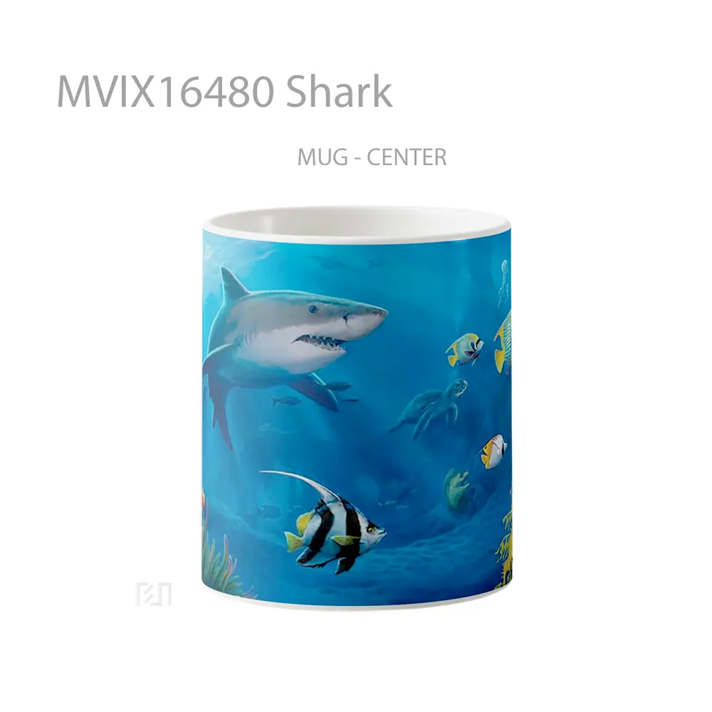 Mug Shark Full Wrap Lanscape