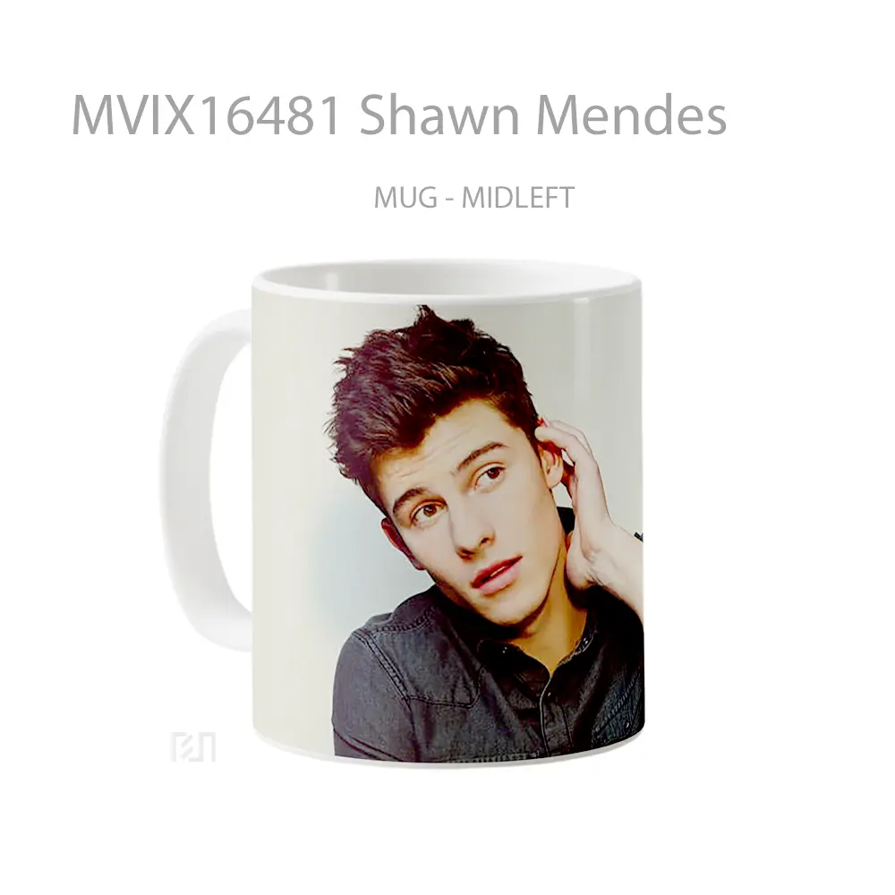 Mug Shawn Mendes Full Wrap Lanscape - All-side / Desain