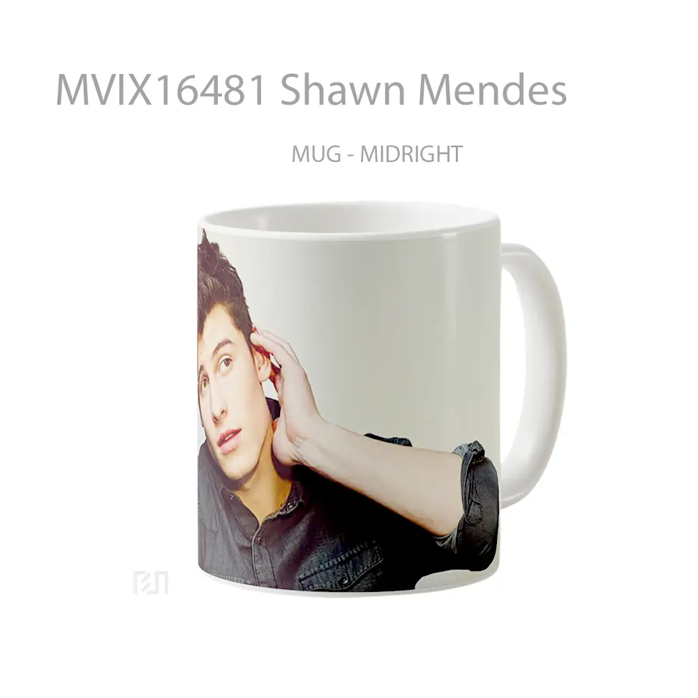 Mug Shawn Mendes Full Wrap Lanscape - All-side / Desain