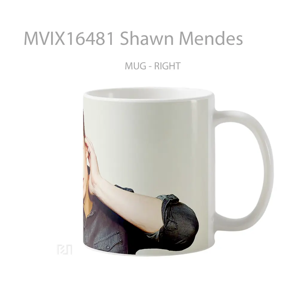 Mug Shawn Mendes Full Wrap Lanscape - All-side / Desain