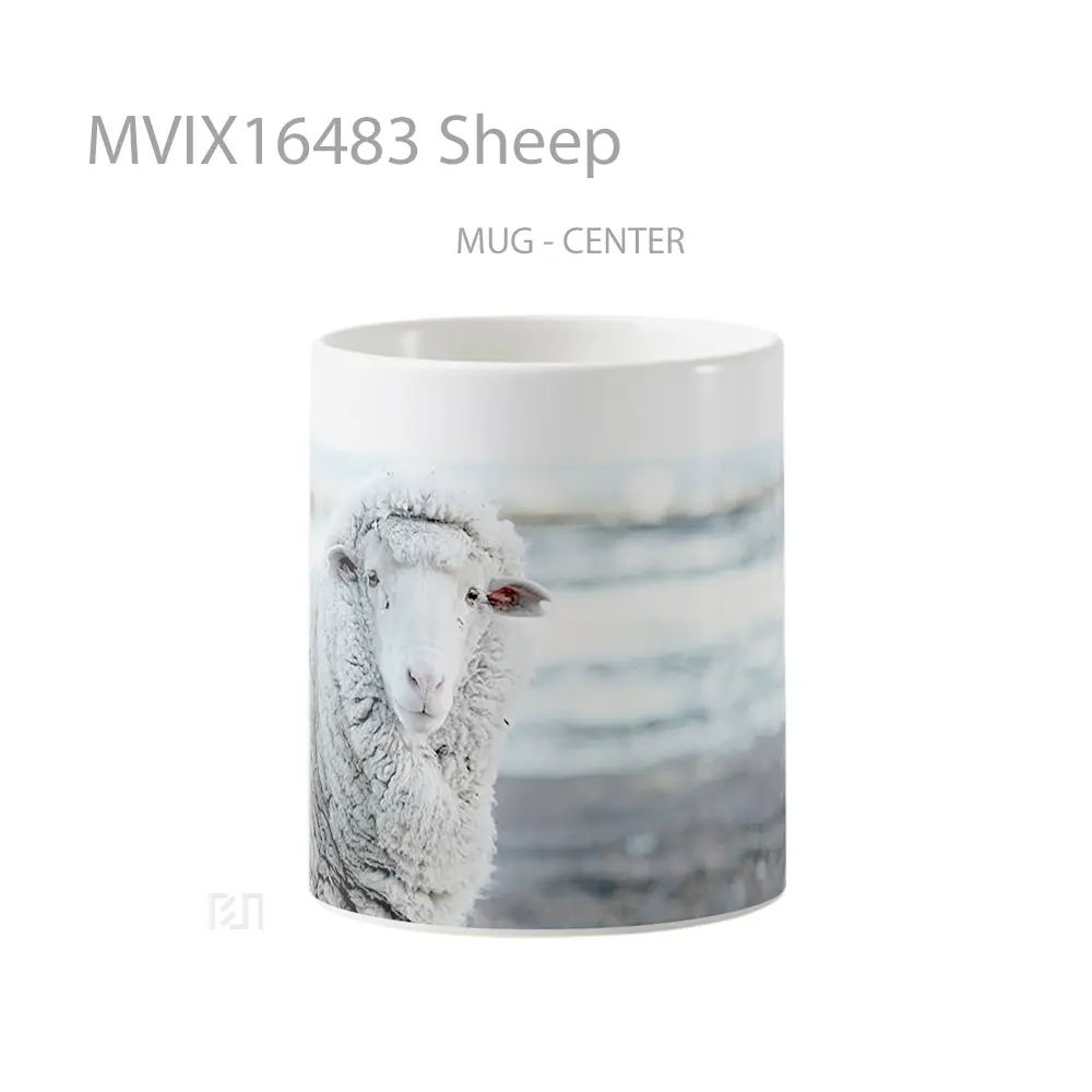 Mug Sheep Full Wrap Lanscape