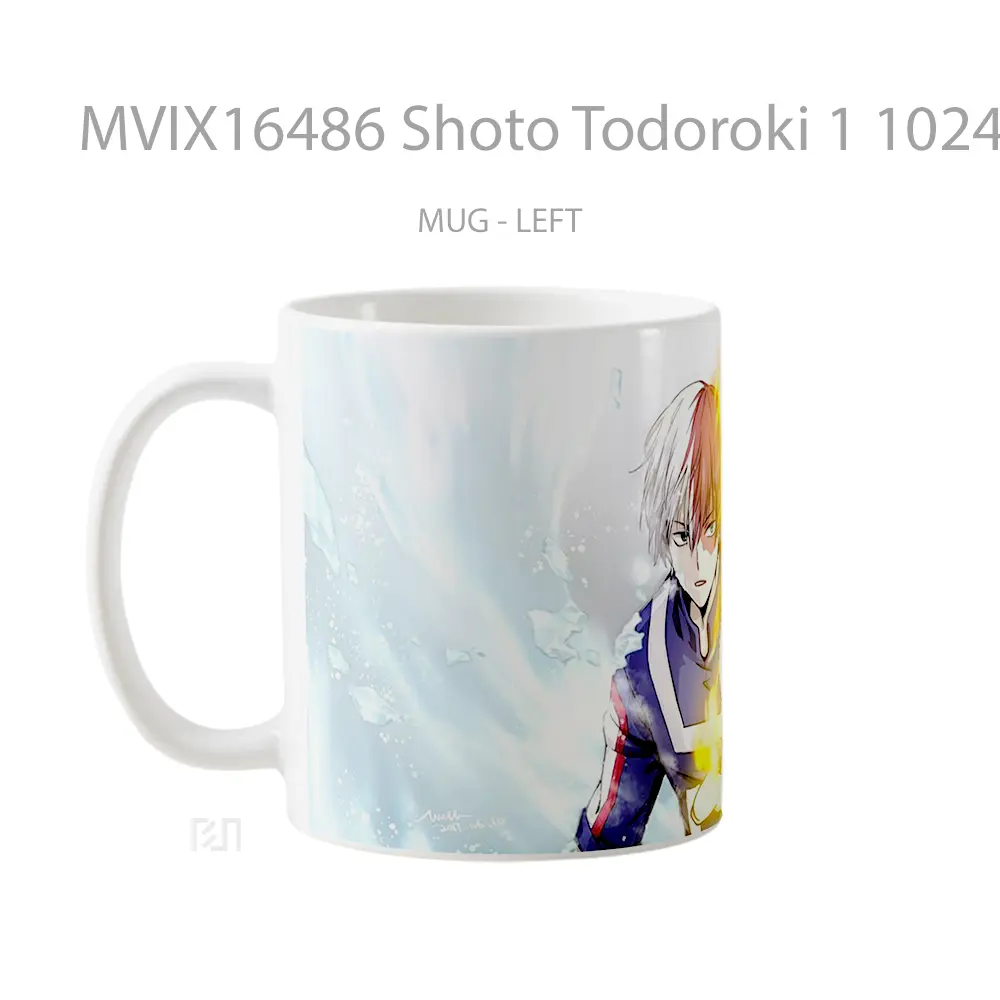 Mug Shoto Todoroki 1 1024X576 Full Wrap Lanscape - All-side / Desain