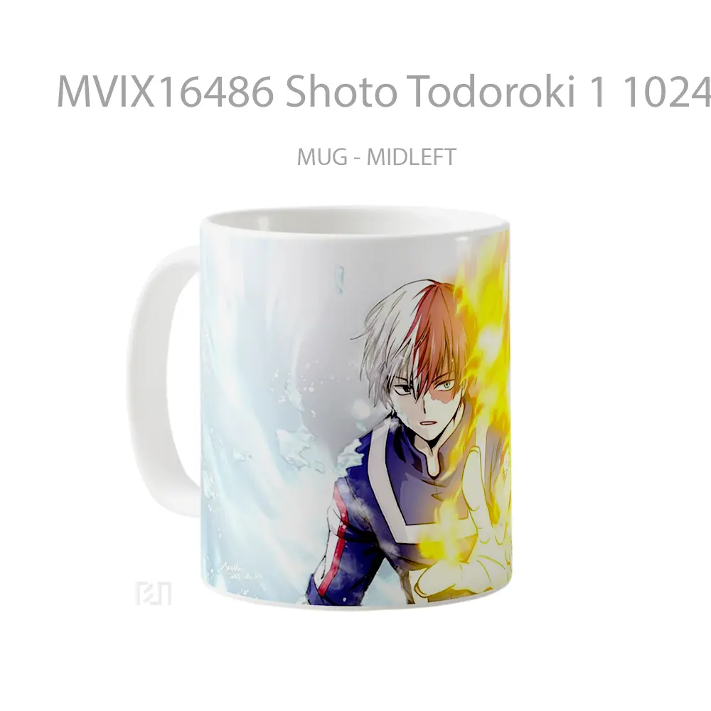 Mug Shoto Todoroki 1 1024X576 Full Wrap Lanscape - All-side / Desain