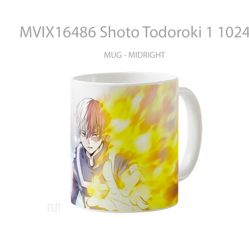 Mug Shoto Todoroki 1 1024X576 Full Wrap Lanscape - All-side / Desain