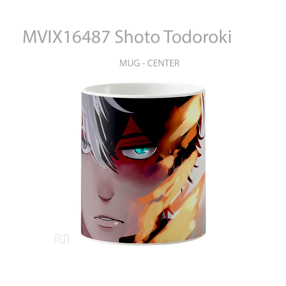 Mug Shoto Todoroki Full Wrap Lanscape
