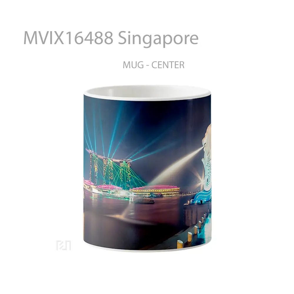 Mug Singapore Full Wrap Lanscape