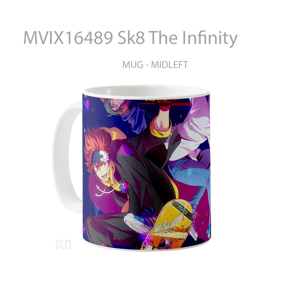 Mug Sk8 The Infinity Full Wrap Lanscape - All-side / Desain