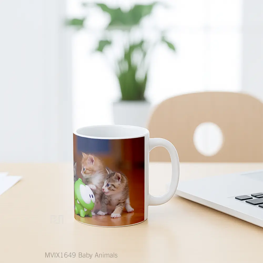 Mug Baby Animals Full Wrap Lanscape - All-side / Desain